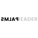 Dallas Web Design & Digital Marketing Agency 10 Palms Reader text logo in grayscale